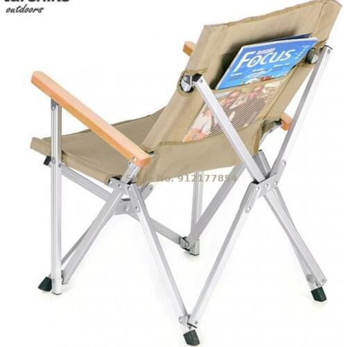 Small camping folding chair portable picnic barbecue storage chair outdoor fishing backrest small chair