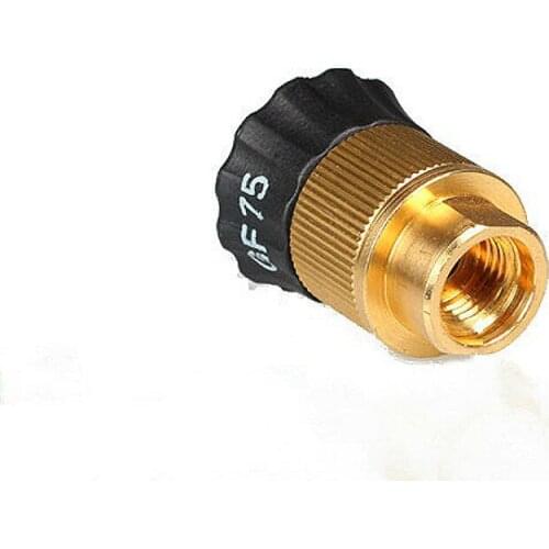 Double Bores Fan Spray Nozzle For Pressure Washer Trigger Lance Gun Brass Adapter Quick Union Connection Foam Gun Car Water Gun