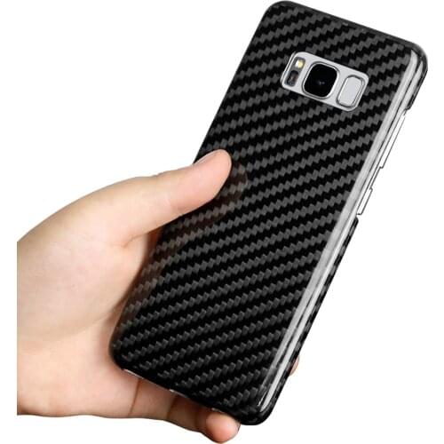 Mcase Luxury Real Carbon Fiber Case Cover for Samsung Galaxy S8 S8 Plus for Samsung S8 S8 Plus S8Plus Carbon Fibre Cover