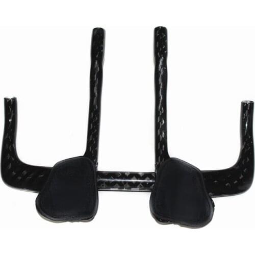 Carbon fiber bicycle handlebar one car to turn the carbon fiber handlebar