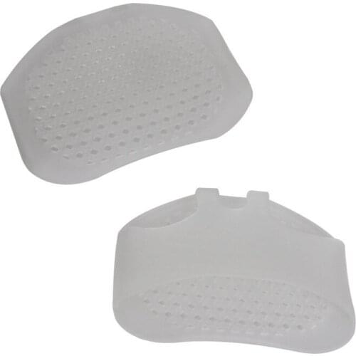 10Pairs/Pack Soft Silicone Forefoot Pads Women High Heel Honeycomb Insoles Breathable Gel Foot Massager Elastic Shoes Cushion