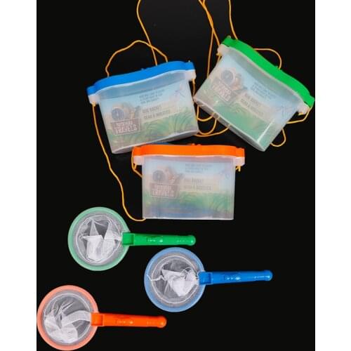 3pcs/set Portable Insect Observer Child Magnifier Toy Observation Box Children Outdoor Experiment Exploration Equipment Supplies