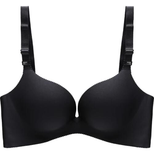 Big Size C Cup Seamless Bra for women fashion Super Push Up Bra top support chest women bra big cup one piece seamless sexy bra