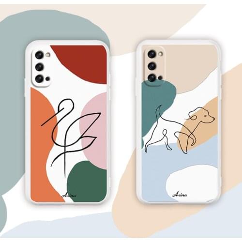 ASINA Liquid Silicone Case For OPPO Reno 6 5 4 3 2 Pro Shockproof Cute Animal Cover Bumper For Find X3 X2 Lite Neo A94 A73 Funda