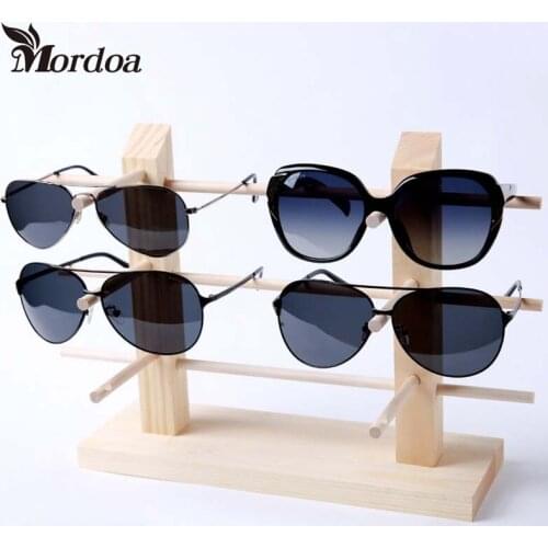 10/8/6/6/5/4/3/2/1 Wood Sunglasses Racks For Glasses Fashion Sunglasses Wooden Display Eyewear Stand Bamboo Holder Sunglasses