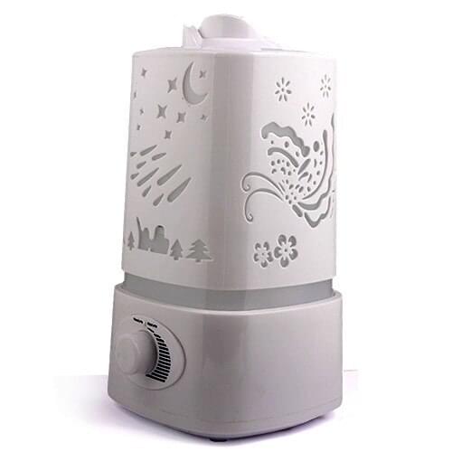 Essential Oil Diffuser Aroma Diffuser Difusor De Aroma LED Office Ultrasonic Air Humidifier Mist Maker for Home Humidificador