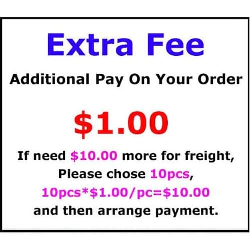 Extra fee Extra cost link