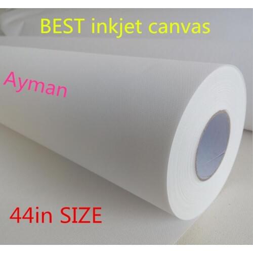 44"*30m High glossy polyester digital printing canvas