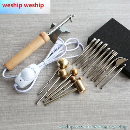 HOT SALE flower Iron Master Set 16 heads FOR patchwork/Sew Male/DIY 220V weight=0.8KG
