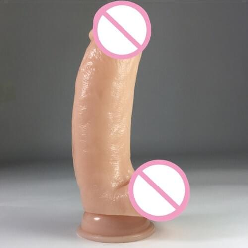 Toys for adults dildo masturbator for women erotic sex toy dildo realistic gode ventouse member on sucker Silica gel penis