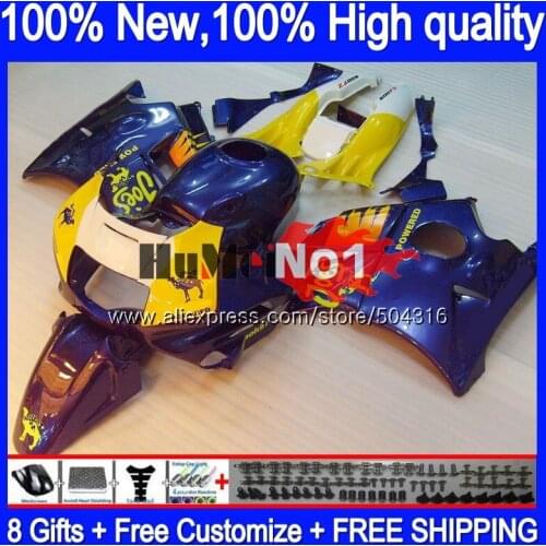 Body +Tank For HONDA CBR600 F2 FS CBR600FS 1MC.83 CBR 600F2 600 F2 CBR600F2 1991 1992 1993 1994 91 92 93 94 CAMEL blue Fairing