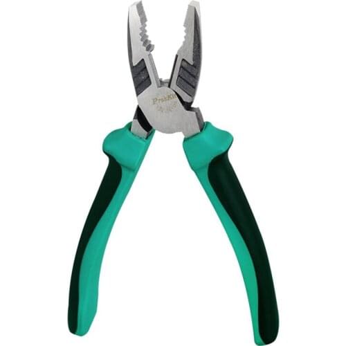 ProsKit Multi-Function Labor Saving Steel wire Cable Wire Side Oblique Cutter Cutting Nippers Electrician Pliers Repair Tools