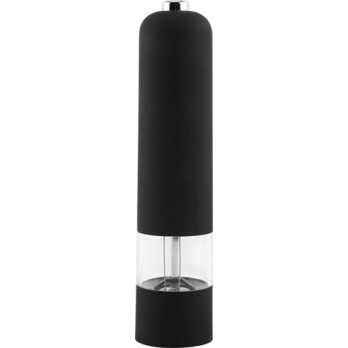 Fashion Black Electric Pepper Herb Mill Salt Spice Grinder Muller Kitchen Tool Gadget New For Kitchen Cooking Tools