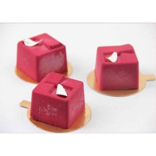 Silicone Square Mold Cake Decorating Baking Tools Chocolate 3D Cake Bakeware Molds Chocolate Making Desserts Molds Pan