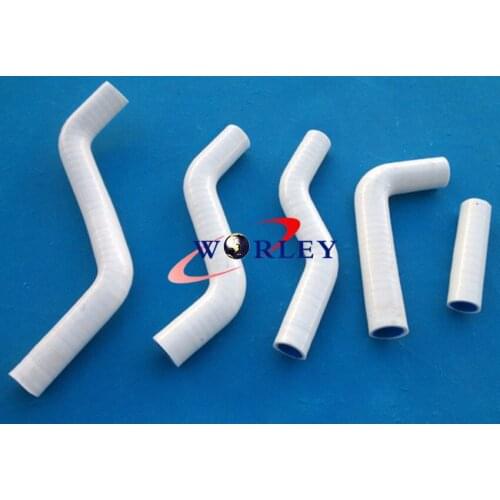 For Suzuki RMZ250/RM2 250 2007 2008 2009 silicone radiator hose white