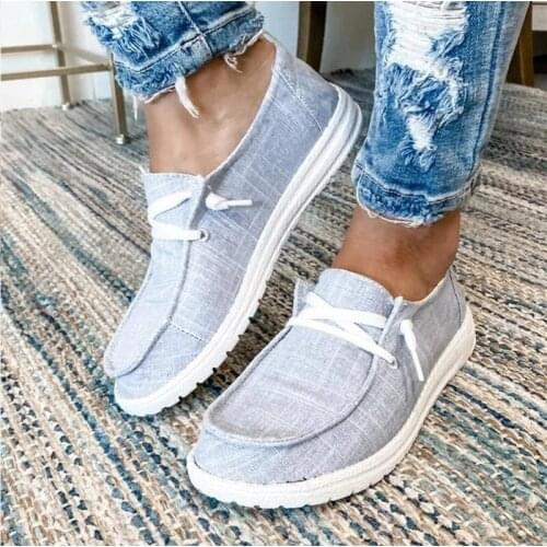 Woman Loafers Women Flats Womens Lace Up Casual Shoes Female Autumn New Flat 2020 Ladies Classic shoes
