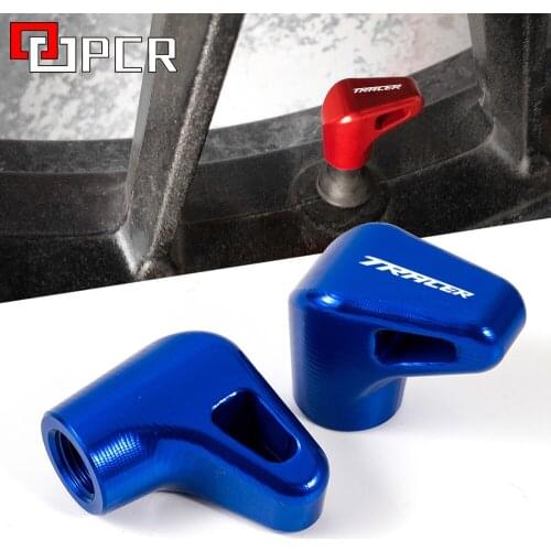 For YAMAHA TRACER 700 900 GT Universal Motorcycle Tire Valve Air Port Stem Cover Cap Plug Aluminum