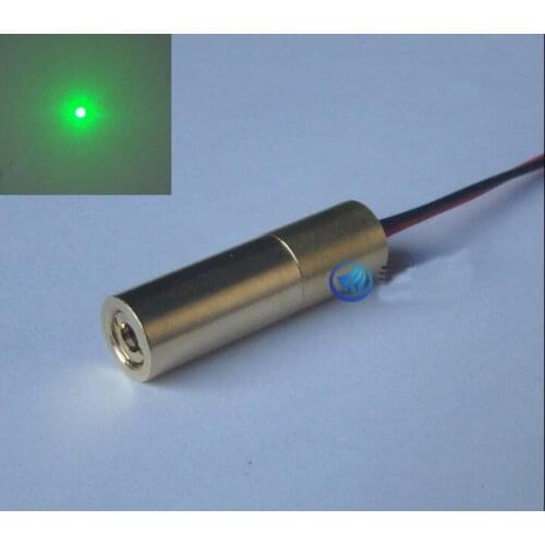 10mm diameter 20mW 532nm green laser module point positioning green laser head emitter