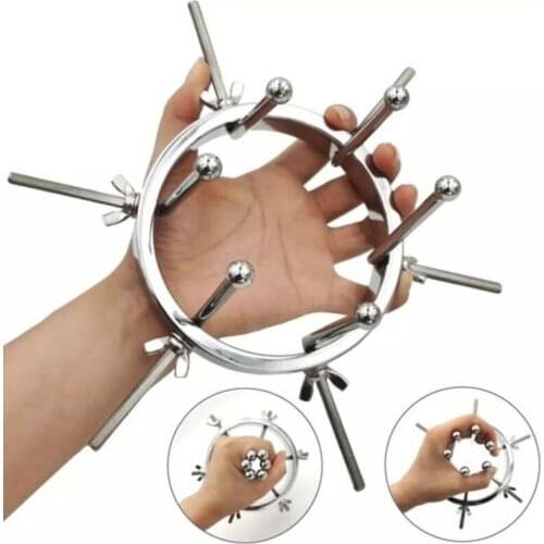 Metal Adjustable Huge Anal Toys Extreme Vaginal Anus Dilator Speculum Big Butt Plug Adult Erotic Sex Toys for Men Women