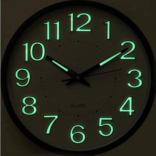 Digital Wall Clocks Battery Operated Wall Clock Modern Design Electronic Desk Clock Fluorescent Best Selling 2018 Products 4B001
