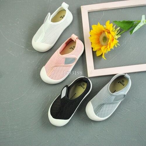 2021 Summer Children Flying Woven Hollow Shoes Casual Breathable Boys Girls Sandals Kids Soft Bottom hooks Sandals