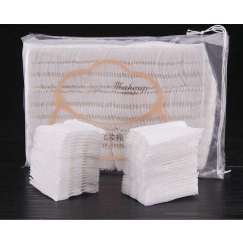 222 PCS of Double-sided Double-effect Cotton Sheets in Three-layer Pure Cotton with Cotton Jacket Blank Holder Makeup Nail Clean