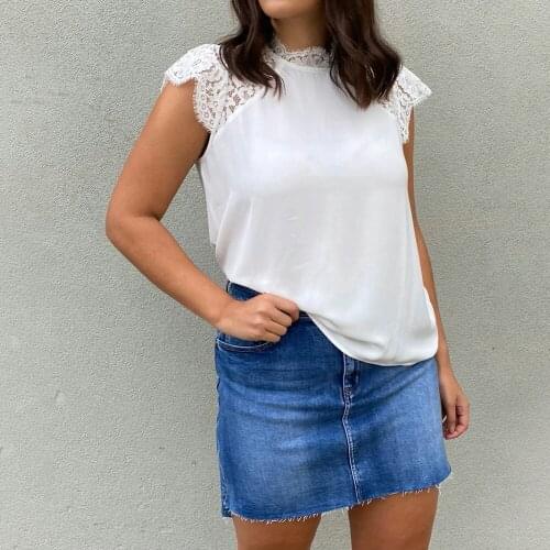 DYMADE Black And White Blouses