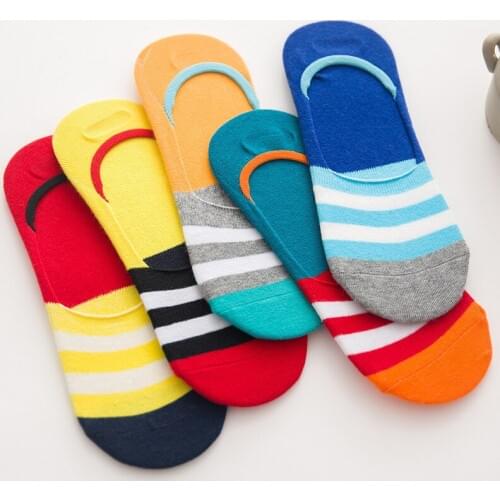 Cotton women low ankle boat socks invisible silicon gel slipper girl boy hosiery 1pair=2pcs ws145