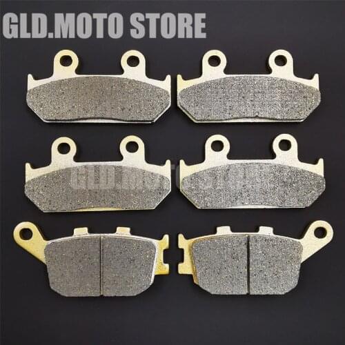 For Honda CBR600F CBR600F2 CBR 600 F F2 1991 1992 1993 1994 Super Sport Front Rear Brake Pads Set Kit