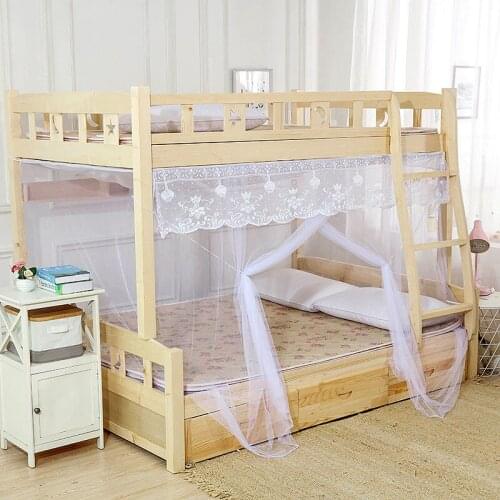 New Bunk Bed Mosquito Net Childrens Room Bedding Summer Student Dormitory Anti-mosquito Gauze Physical Mosquito Repellent F8446