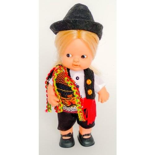 Dress and accessories Segoviano Segovia Barriguitas from famous doll, doll not included. Manufactured in Spain. Gift Collection