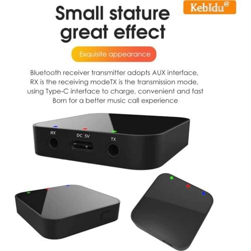 Hot Audio/Music Receiver Transmitter Wireless Bluetooth 5.0 Adapter With EDR For Home Stereo Car Sound System Type-C