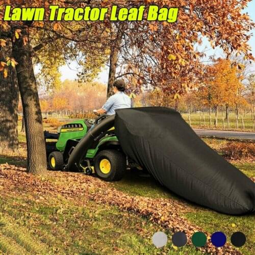 Foldable Lawn Tractor Riding Mower Leaf Storage Bag Garbage Cleaning Bag Leaf Cleaning Garden Storage Pouch
