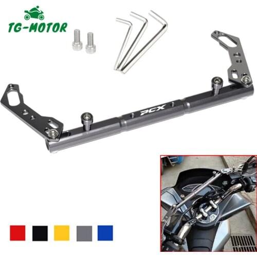 TG-Motor For HONDA PCX160 PCX125 PCX150 PCX 125 150 Motorcycle Handlebar Mutifunctional Cross Bar Steering Damper Balance Lever