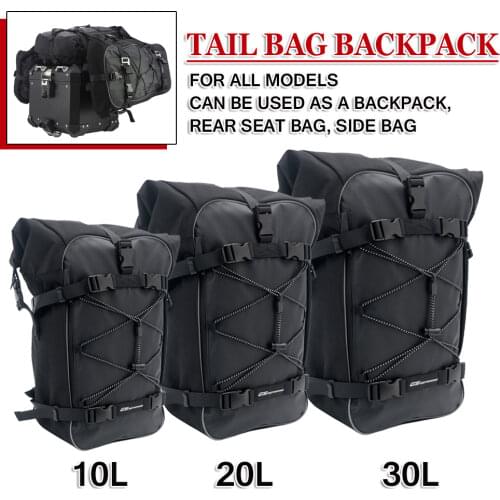 Universal Multi-Function Waterproof Tail Bag Backpack For BMW F900 XR R R1250GS R1200GS Adventure For Honda CRF1000L Africa Twin