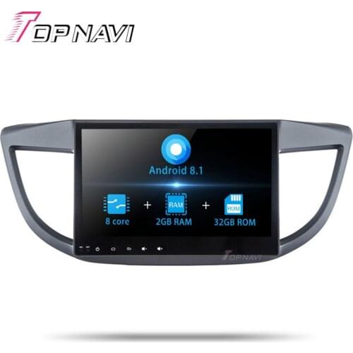 2 din Autoradio Car Media Player For Honda Crv 2012 2013 2014 2015 10.1 Inch Android 8.1 Car GPS Navigation NO DVD Radio Stereo