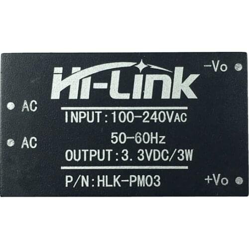 Free shipping 1 pcs AC DC 220V to 3.3V 3W mini power supply module intelligent household switch power supply module smart home