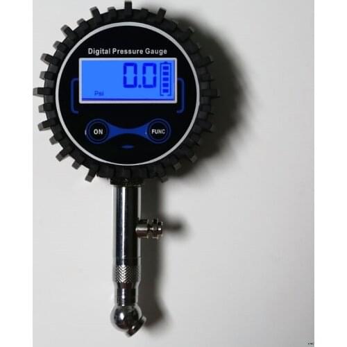Digital 360 Quick Test Vehicle Tyre Tire Pressure Gauge 3-200 PSI Heavy Duty 2-1/2" Dial Car Motor Bike Tire Air Gauge