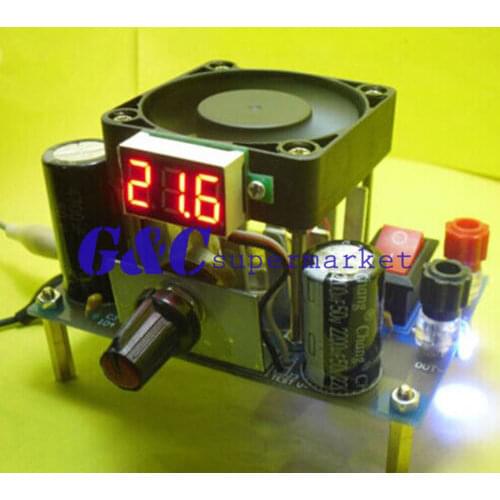 DIY LM338K 3A Step Down Power Supply Module DIY Kit for Arduino Raspberry pi Electronic DIY Kit