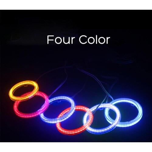 1 pcs Daytime Running Headlight Lamp Car Angel Eyes Led Halo Ring Headlight DRL 12V 60MM 70MM 80MM 90MM 100MM 110MM 120MM