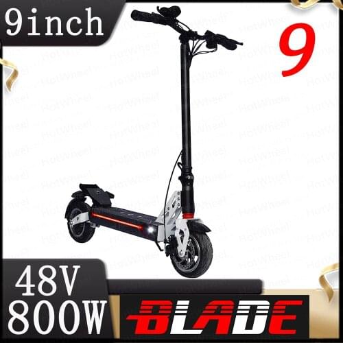 Blade 9 Electric Scooter 48V Single Motor 800W Top Speed 40km/h 9*3 inch Tire E-scooter Blade9 Single Skateboard
