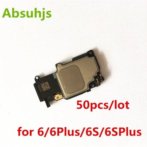 Absuhjx 50pcs LoudSpeaker Flex Cable for iPhone 6 6S Plus 6P Loud Speaker Ringer Buzzer Replacement Parts