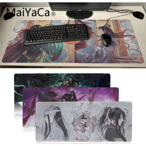 MaiYaCa mo dao zu shi Office Mice Gamer Mouse Pad Anti-slip Rubber Gaming Mouse Mat xl xxl 600x300mm for Lol world of warcraft