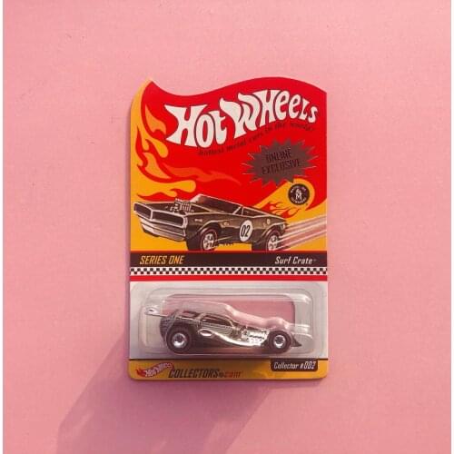 Hot wheels 1/64 RLC surf crate Linear acceleration Collection Metal Die-cast Simulation Model Toys