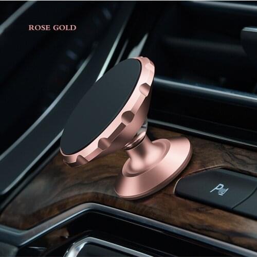 Magnet Car Phone Holder Air Vent Mount Car Center Console Holder 360 Rotation For SEAT leon ibiza altea alhambra