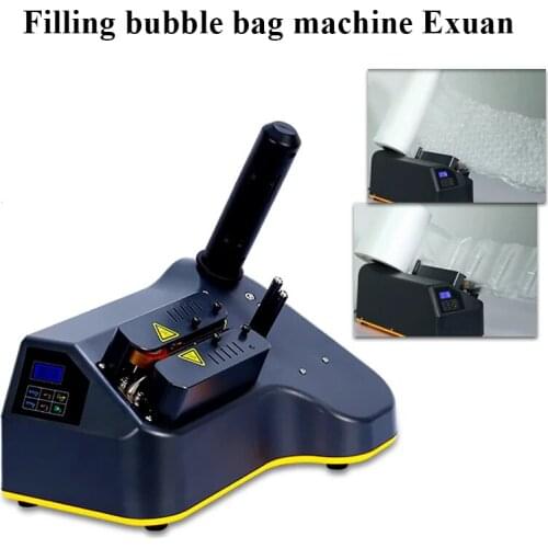 Buffer air cushion machine Bubble bag inflating equipment Calabash ball inflator Filling bubble bag machine