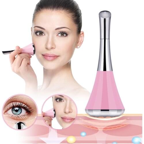 Mini Microcurrent Anti Wrinkle Anti Aging Device Skin Tightening Facail Lifting Vibration Face Massager Beauty Skin Care Device