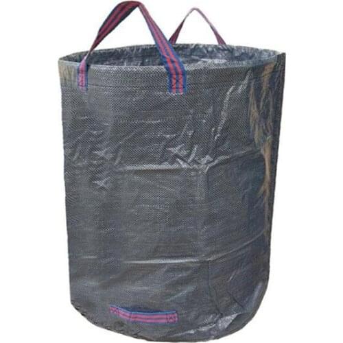 Fallen Leaves Storage Bag Reusable Foldable 67*76cm Firm Cleaning Larger Capacity Waterproof With Handles Lawn Pool Bags