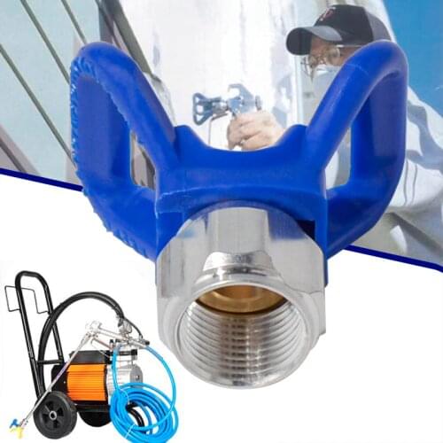 Airless Paint Sprayer Tip Guard Nozzle Seat 7/8 Inch Holder Spraying Machine Nozzle Replacement Spray Gun Accessories
