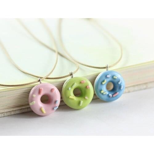 Autumn new small fresh Ceramic Pendant students sweet gifts ceramic necklace necklaces for women jewelry #1071